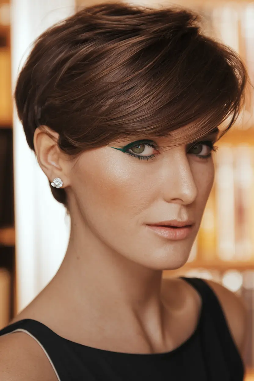 Winter 2025 / 2026: Cute Hairstyle Ideas Modern Pixie Sweep