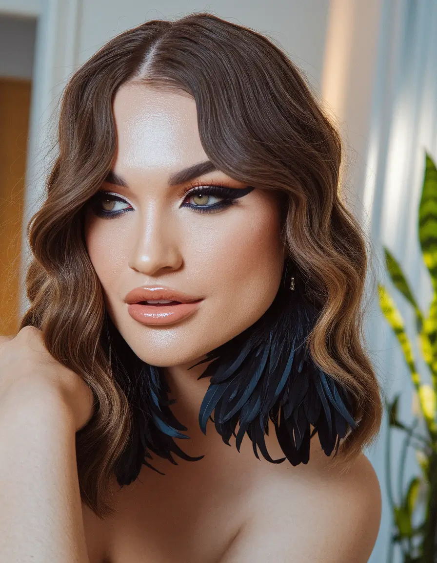 Winter 2025 / 2026: Cute Hairstyle Ideas Textured Glam Waves
