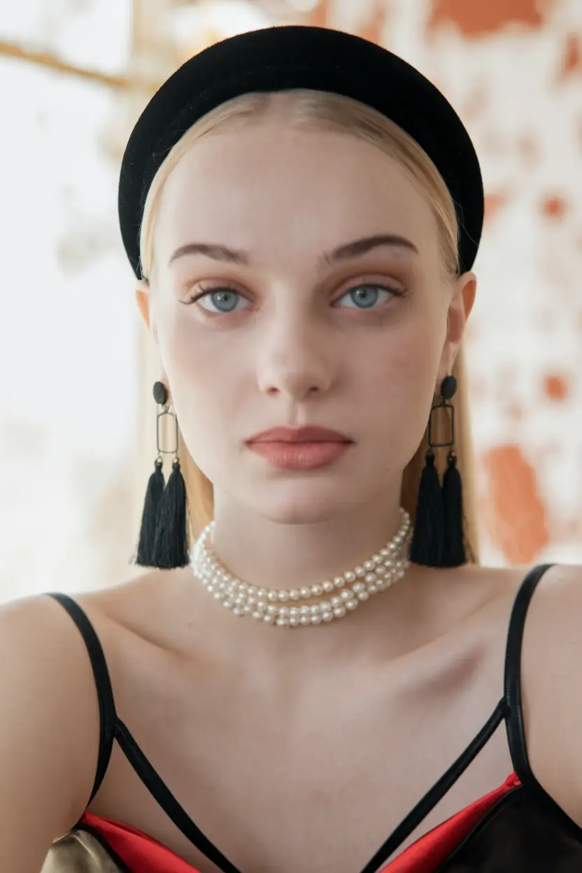 Winter 2025-2026 Formal Hairstyle Inspiration Headband Charm