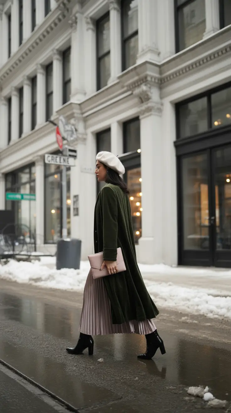 Winter 2025-2026: going out outfit ideas Parisian Elegance in the Cold