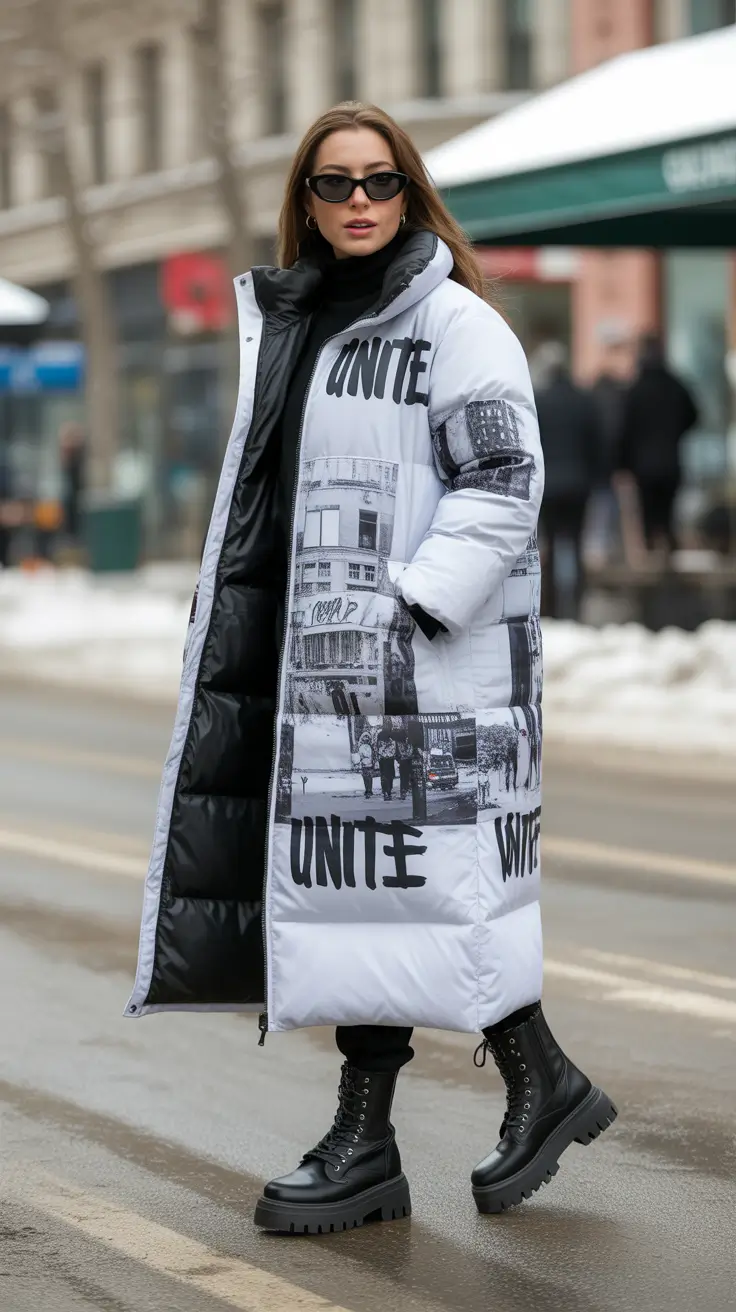 Winter 2025-2026: going out outfit ideas Graphic Street Drama