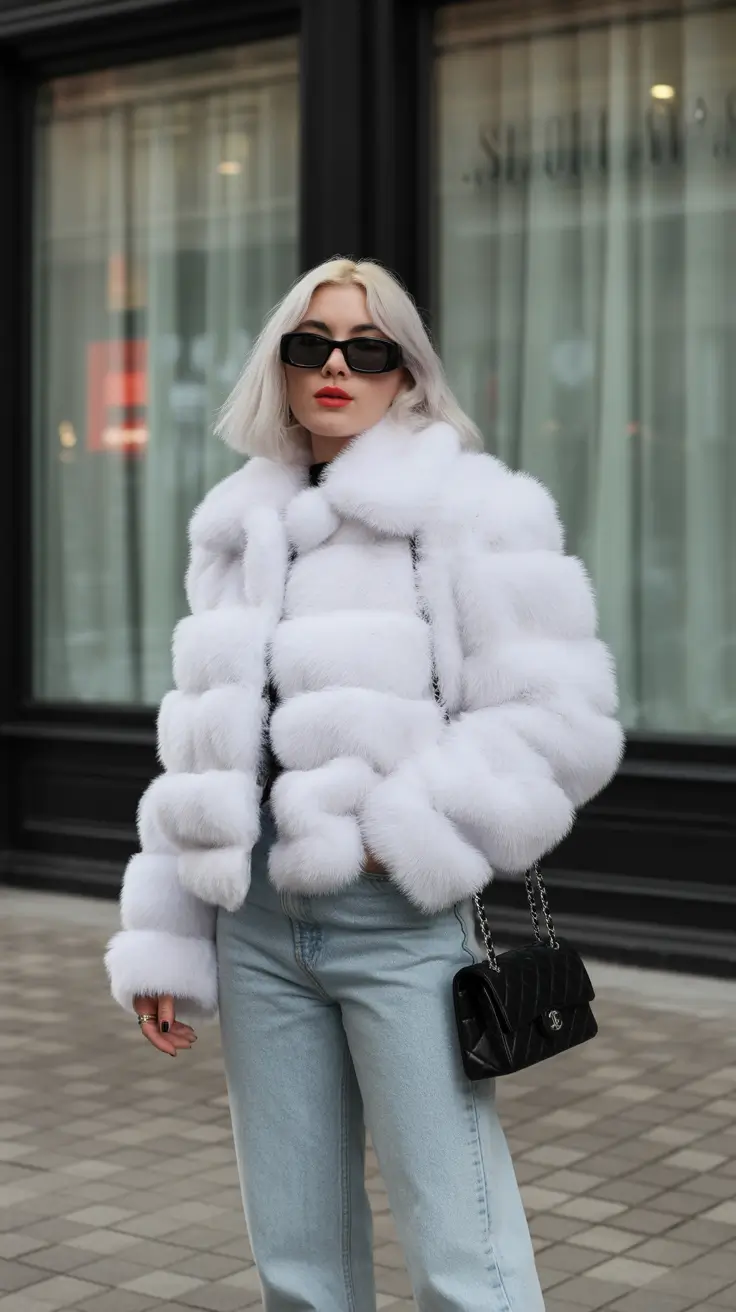 Winter 2025-2026: going out outfit ideas Modern Ice Queen