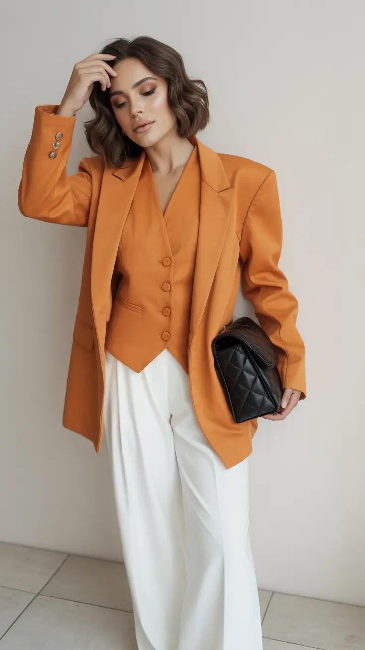 Winter business casual Work Outfits 2025 - 2026 Style Guide Citrus Bright Confidence