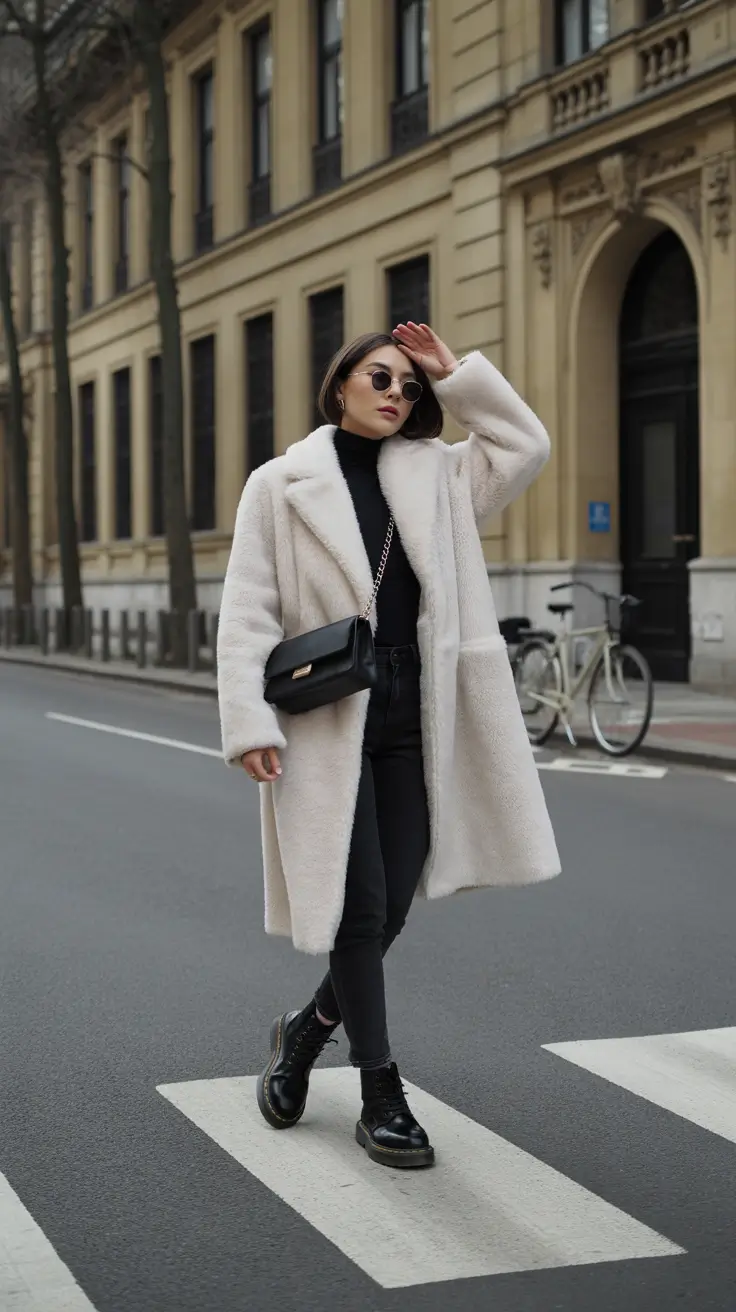 Winter Capsule Wardrobe for Women 2025 - 2026 Winter White Statement