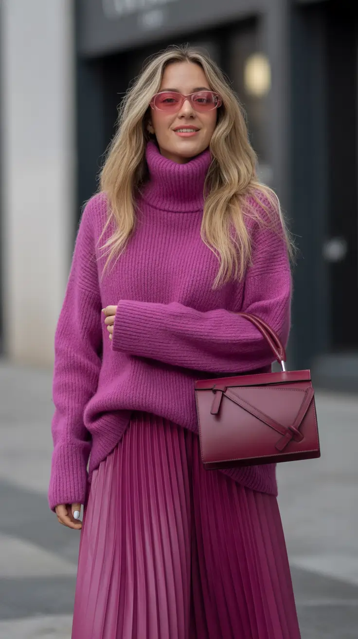 Winter Capsule Wardrobe for Women 2025 - 2026 Bright Monochrome for a Bold Mood