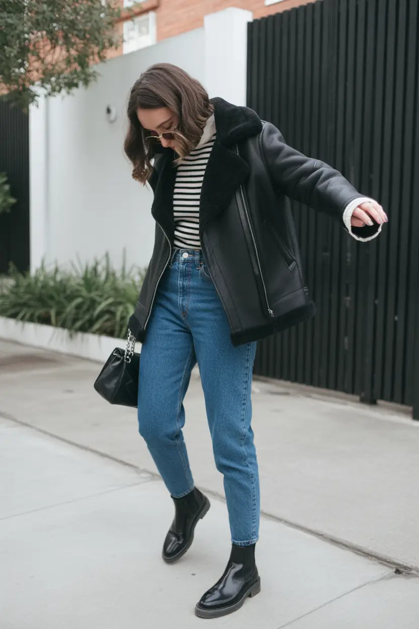 winter fits ideas 2025 / 2026 Parisian Cool Girl