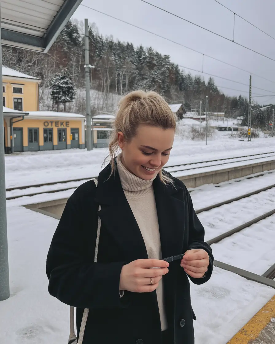 winter fits ideas 2025 / 2026 Railway Day Minimalism