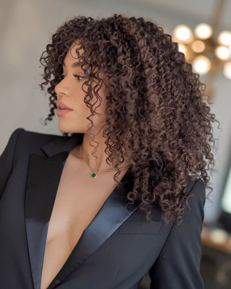 Winter Hairstyles 2025-2026 Trends & Ideas Defined Natural Curls with Volume