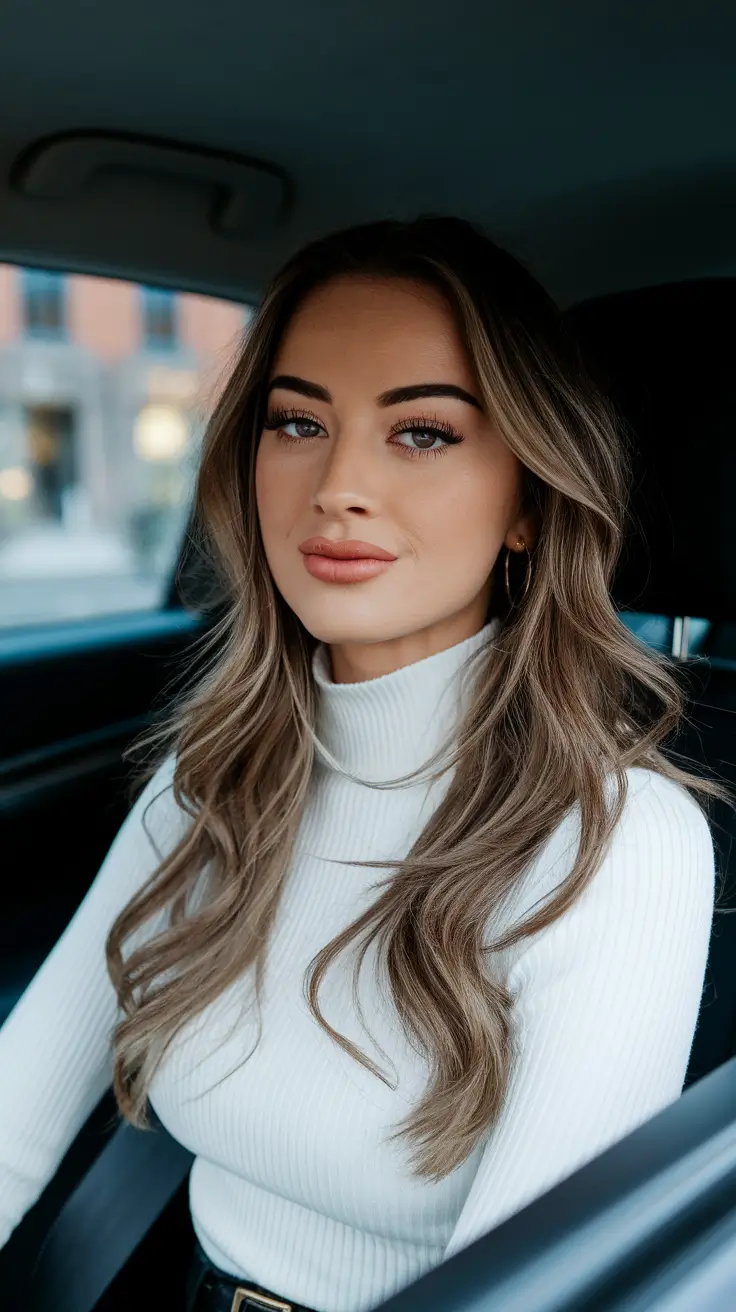 Winter Hairstyles 2025-2026 Trends & Ideas Caramel-Toned Layers