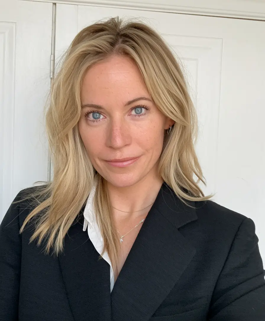 Winter Hairstyles & Color 2025-2026 for Women Over 40 Effortless Blonde Layers