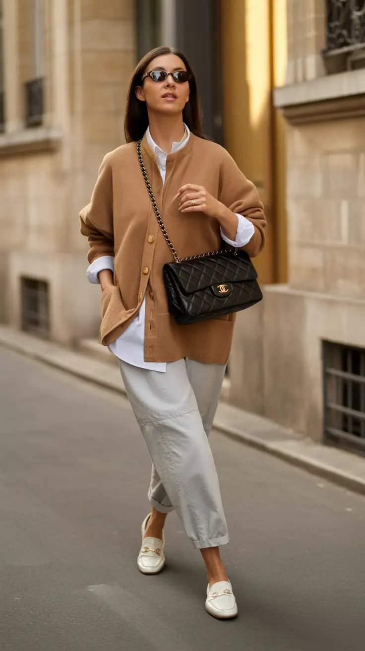 winter office outfits for work ideas 2025 - 2026 Relaxed Cardigan Chic