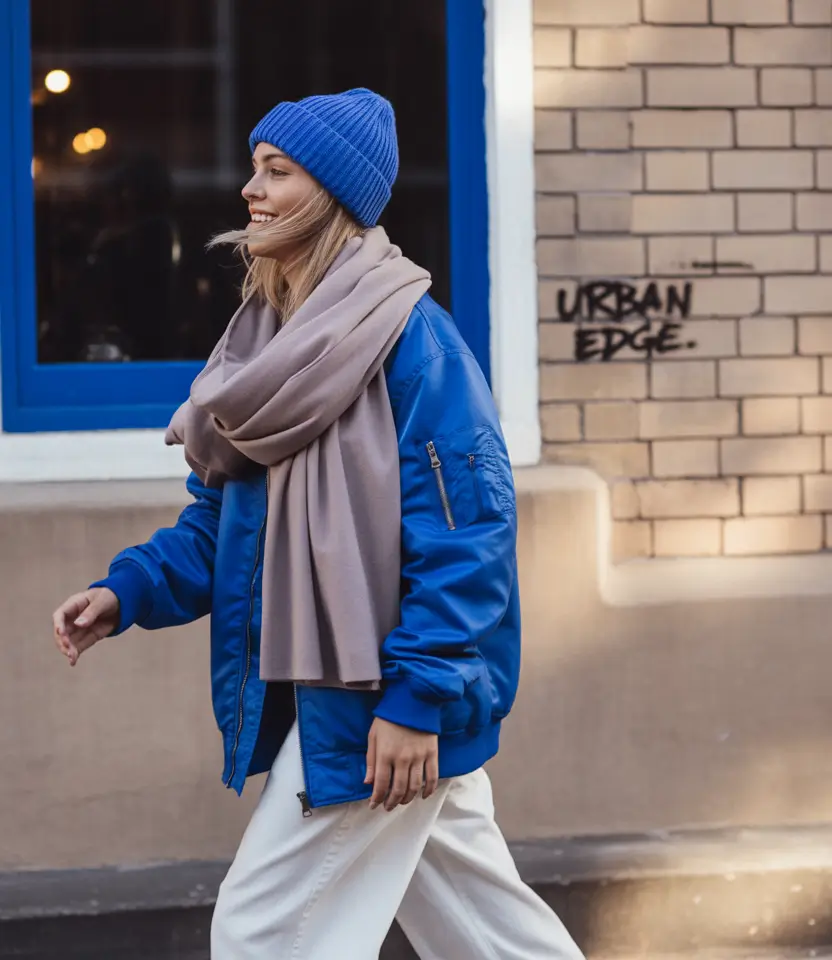 winter outfit inspo ideas 2025 / 2026 Electric Blue Energy