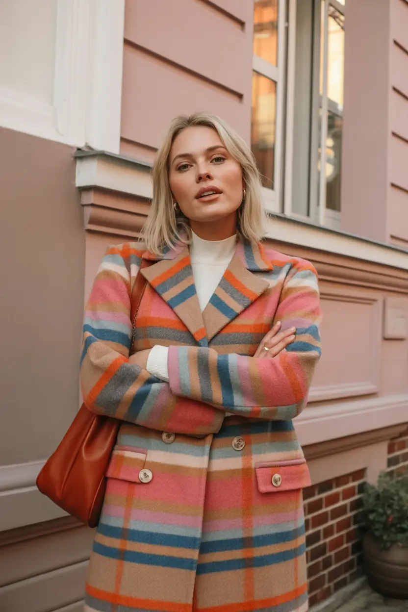 winter outfit inspo ideas 2025 / 2026 Playful Color Blocking