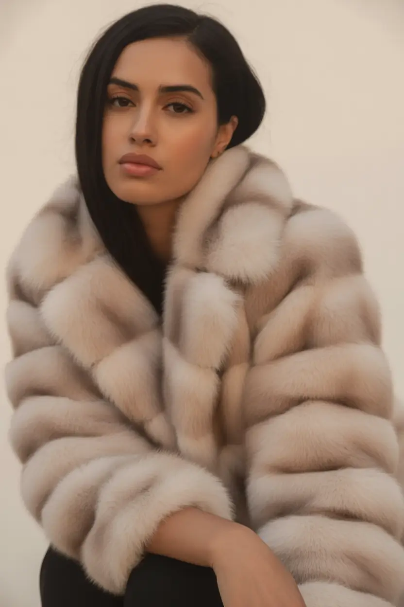 winter outfits ideas 2025 / 2026 Faux Fur Elegance