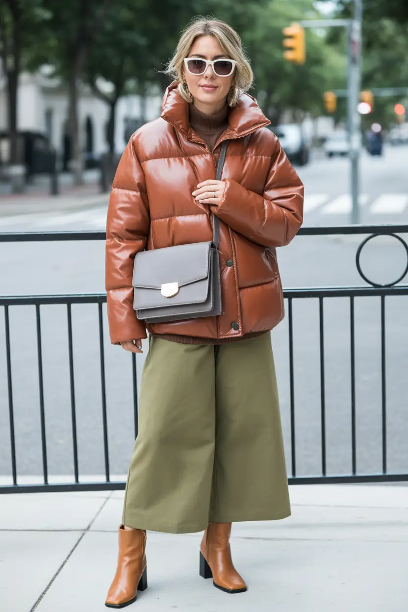 Winter Outfits Over 40 Style Guide 2025 - 2026 Chic in Burnt Orange and Olive