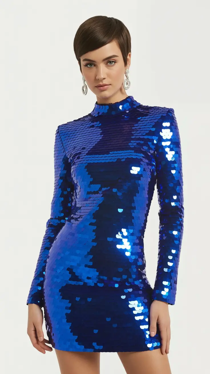 Best Christmas Outfit 2025 Electric Blue Allure