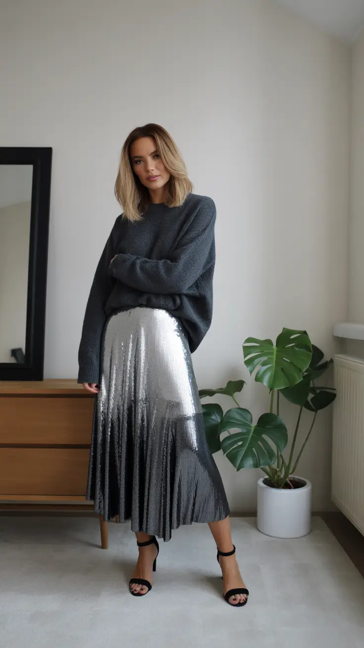 Best Christmas Outfit 2025 Silver Dream Glow