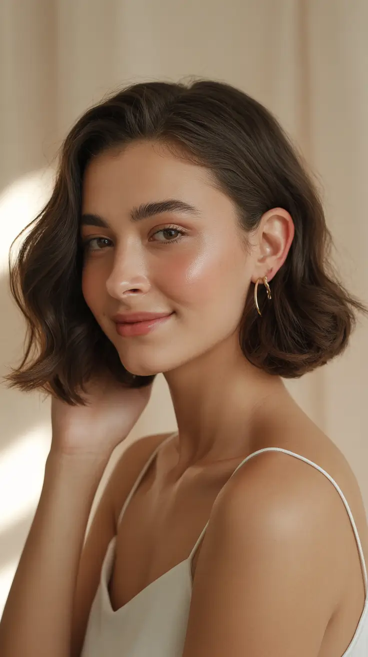Bob Haircuts Ideas Winter 2025-2026 Textured Wave Bob