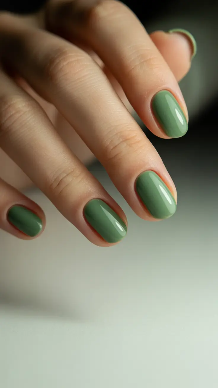 christmas gel nails ideas 2025 Mint Mist