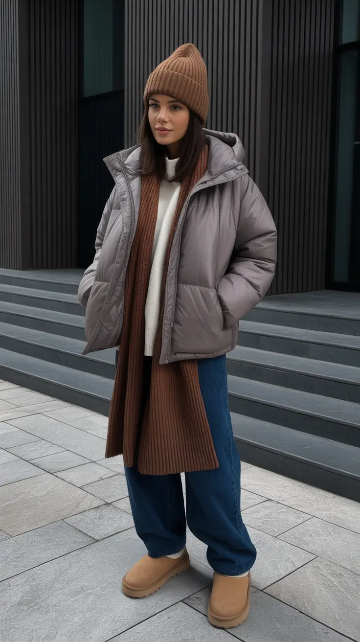 Cozy outfits to Wear in December 2025 Mocha Layers and Soft Neutrals