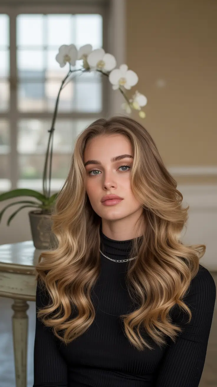 Cute Winter Haircuts 2025-2026 Inspiration Golden Hour Layers