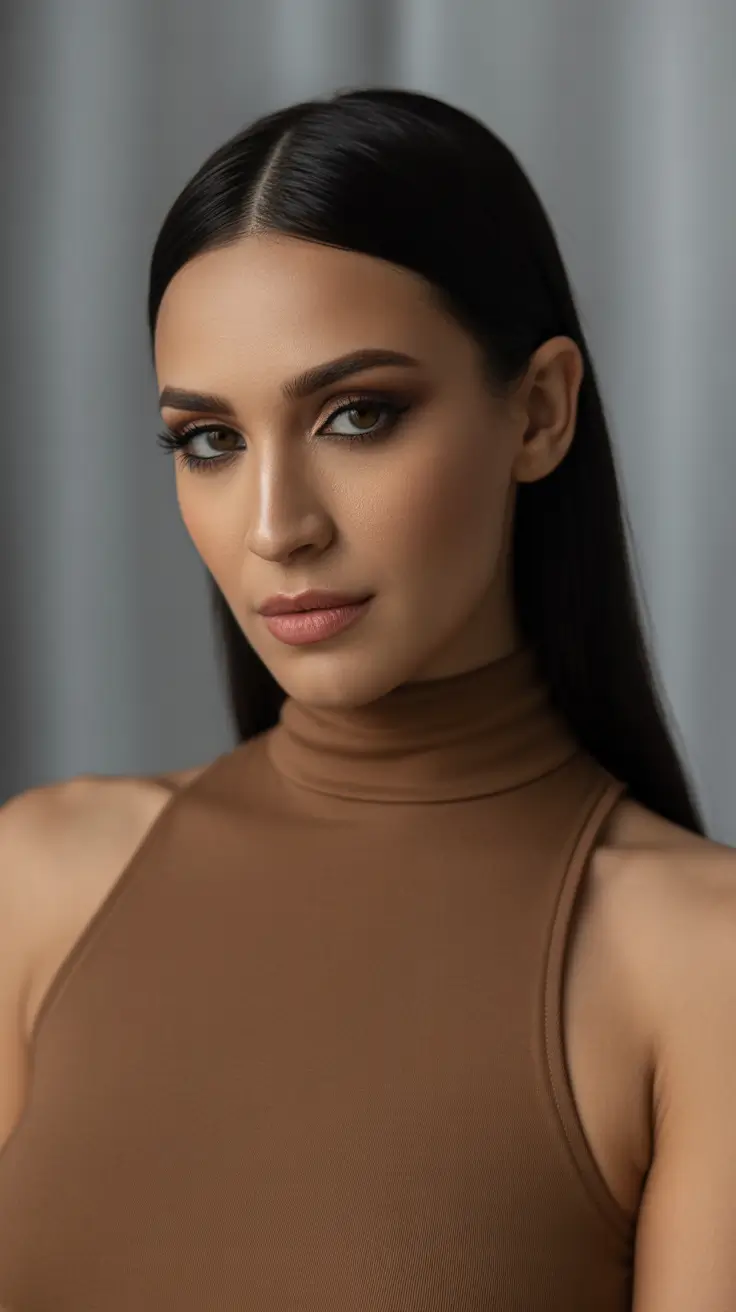 Cute Winter Haircuts 2025-2026 Inspiration Espresso Sleek Perfection