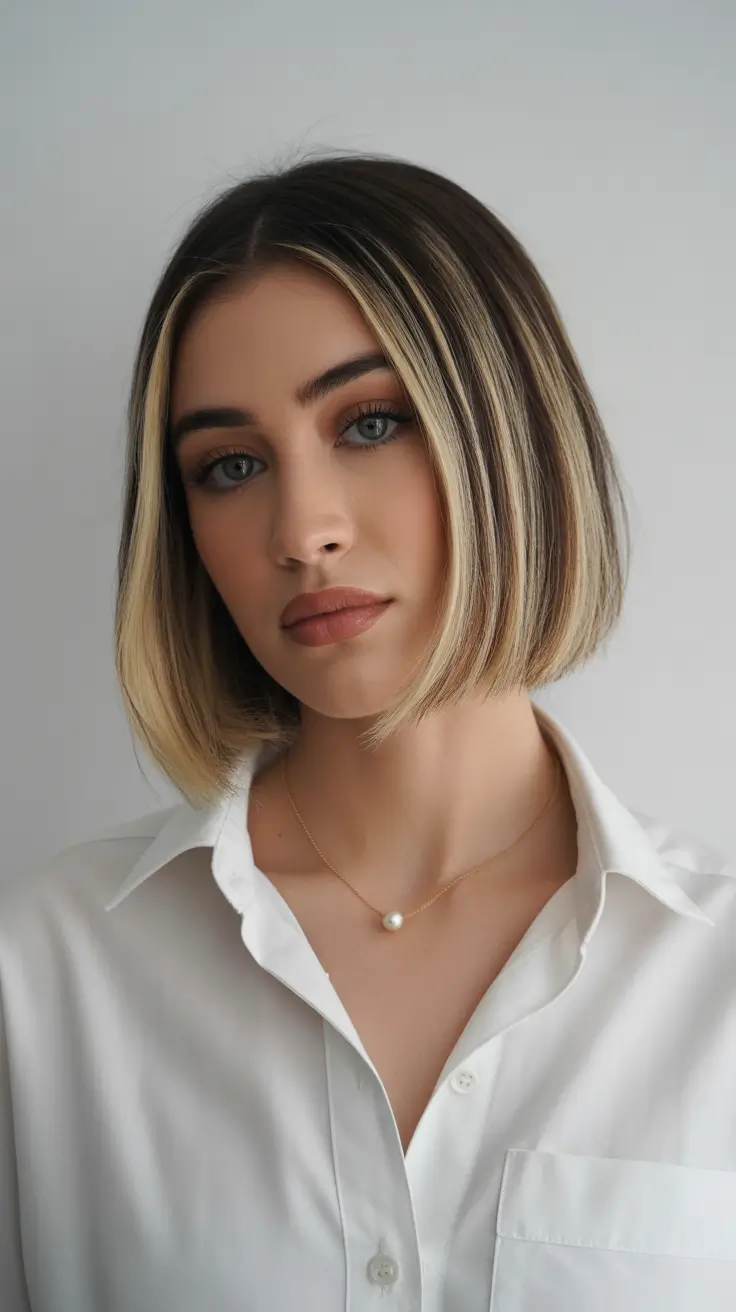 Cute Winter Haircuts 2025-2026 Inspiration Vanilla Contour Bob