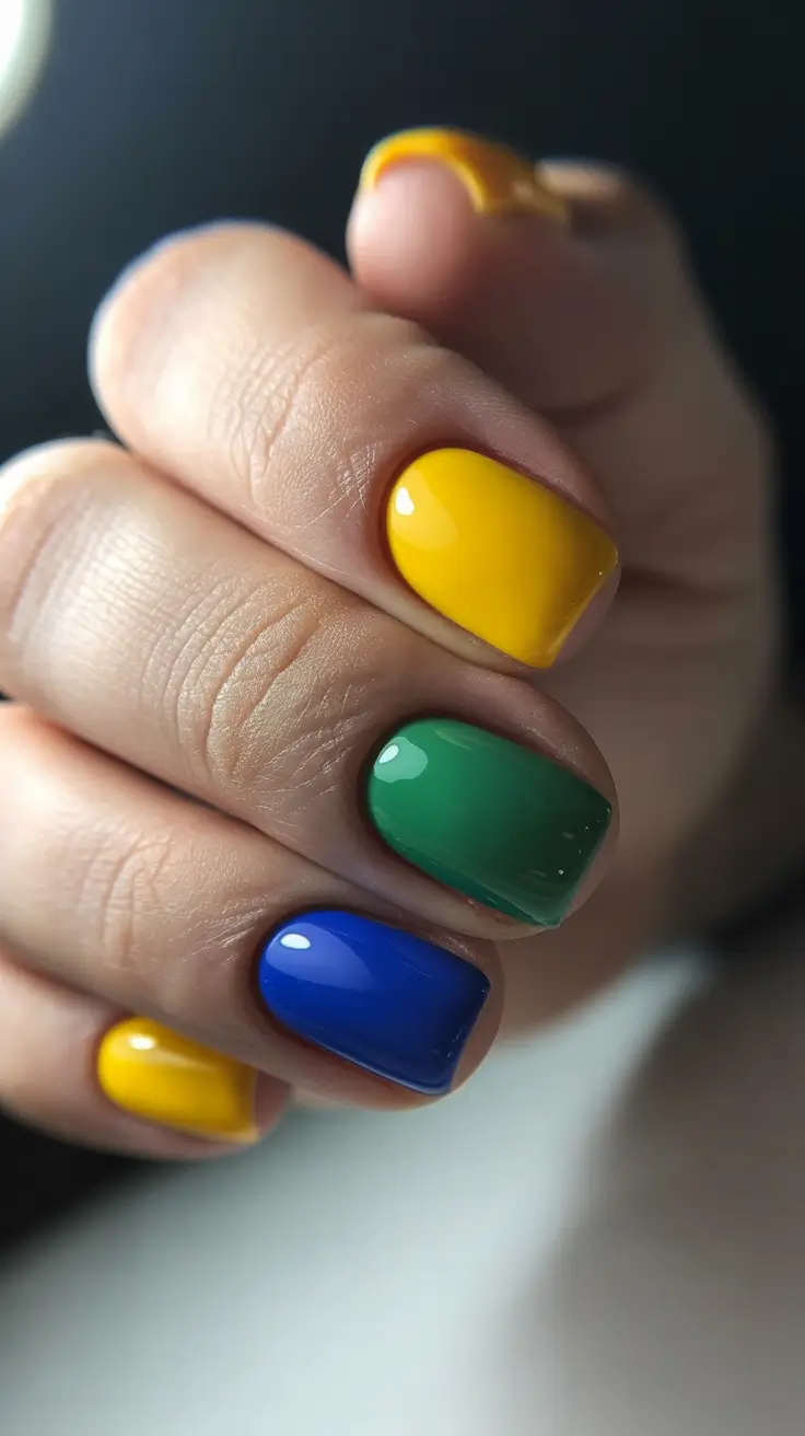 Fall Nail design for December 2025 Primary Pop