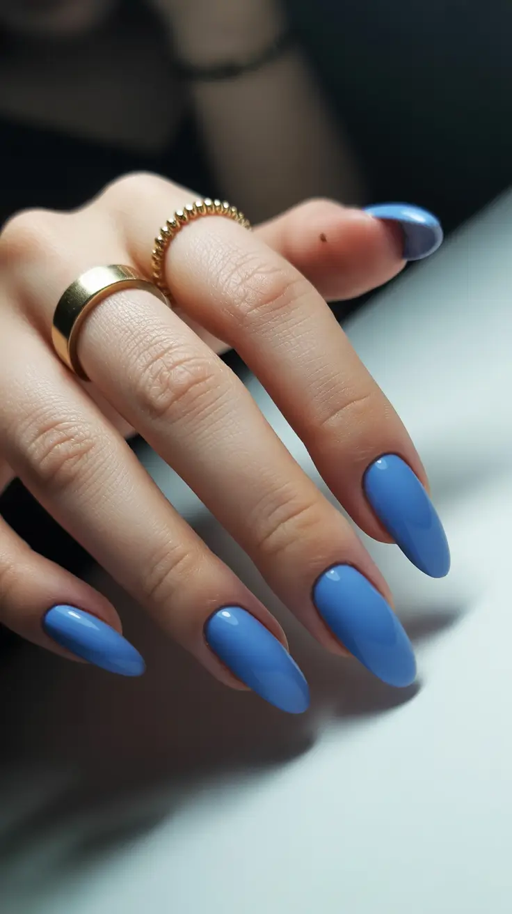 Fall Nail design for December 2025 Sky Glow