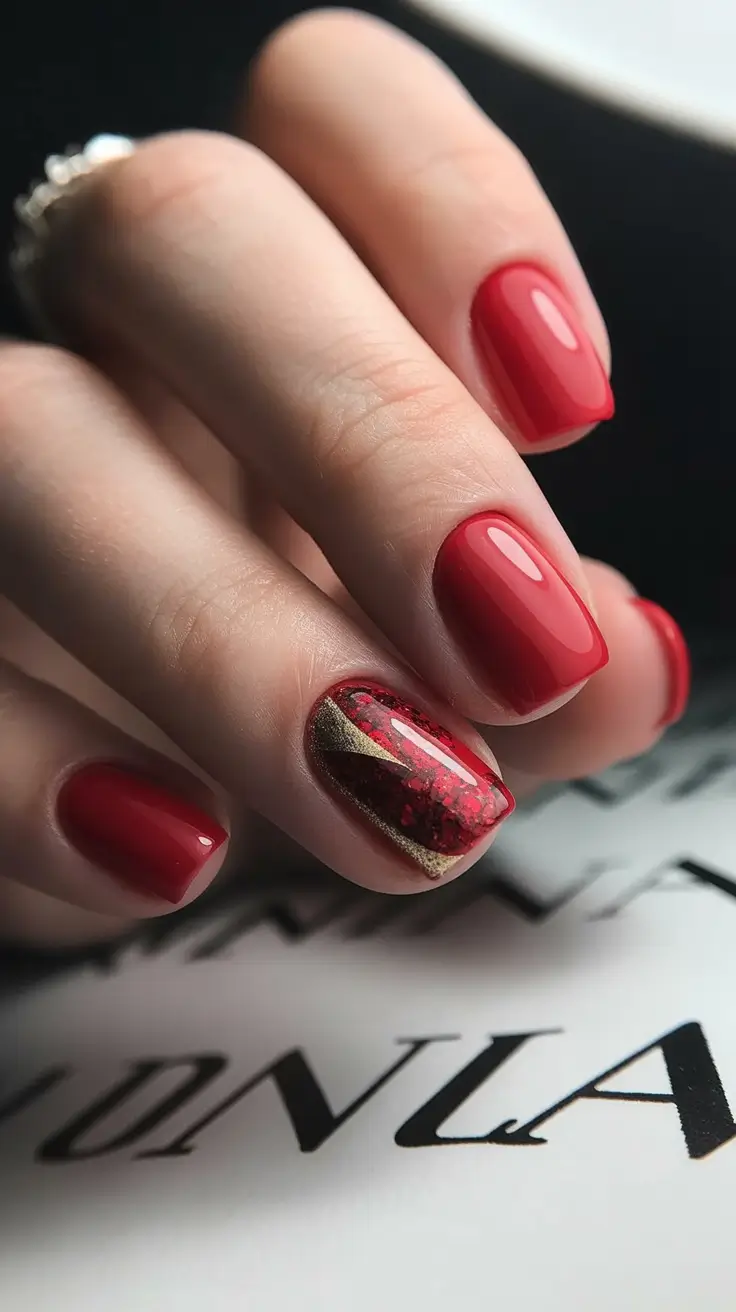 Modern Christmas Nails 2025 Crimson Artistry