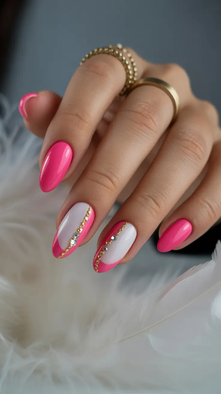 Nail Colors for Winter 2025-2026 Fuchsia Luxe