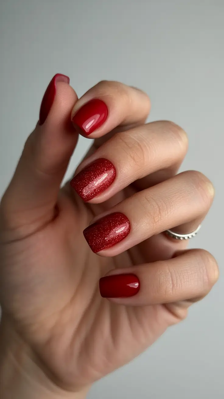 Nail Colors for Winter 2025-2026 Cranberry Spark