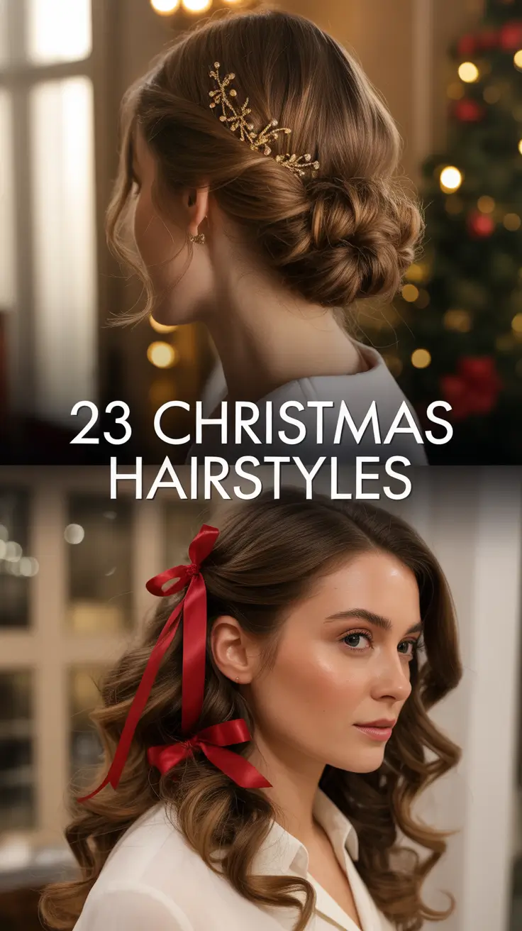 Christmas Hairstyles 2025: Stunning, Cute & Easy Ideas for Every Woman