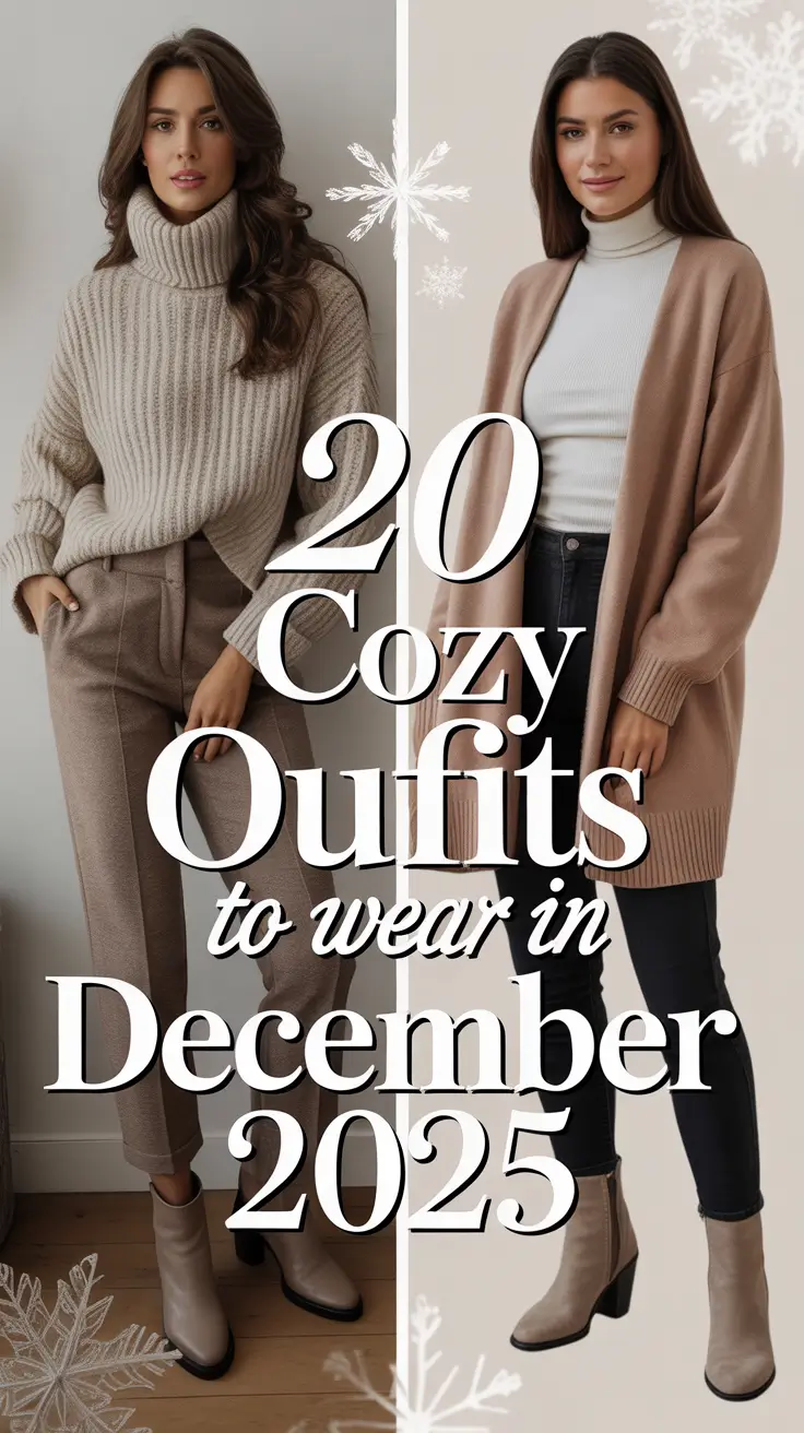 Cozy Outfits to Wear in December 2025: Stylish Winter Looks for Paris, NYC & Beyond