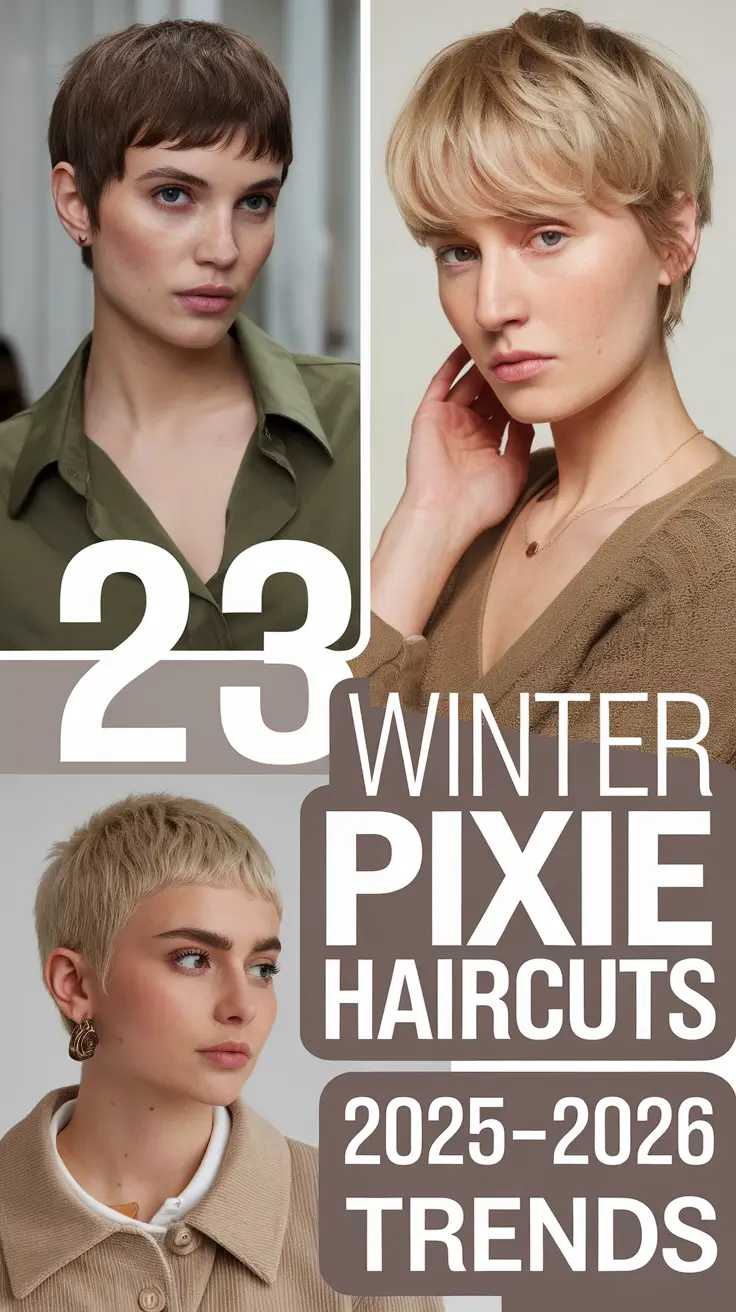 Winter Pixie Haircuts 2025–2026 Trends: Stunning Short Styles Inspired by Aespa & Modern Fashion