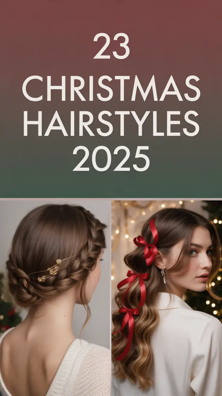 Christmas Hairstyles 2025: Stunning, Cute & Easy Ideas for Every Woman