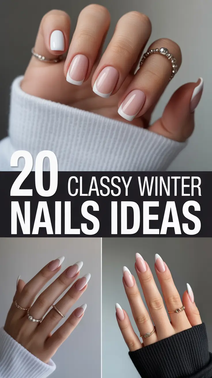 Classy Winter Nails Ideas 2025 – 2026: Elegant, Simple & Trendy Designs for the Cold Season