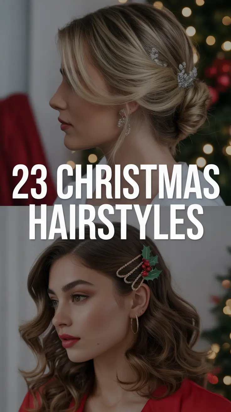 Christmas Hairstyles 2025: Stunning, Cute & Easy Ideas for Every Woman