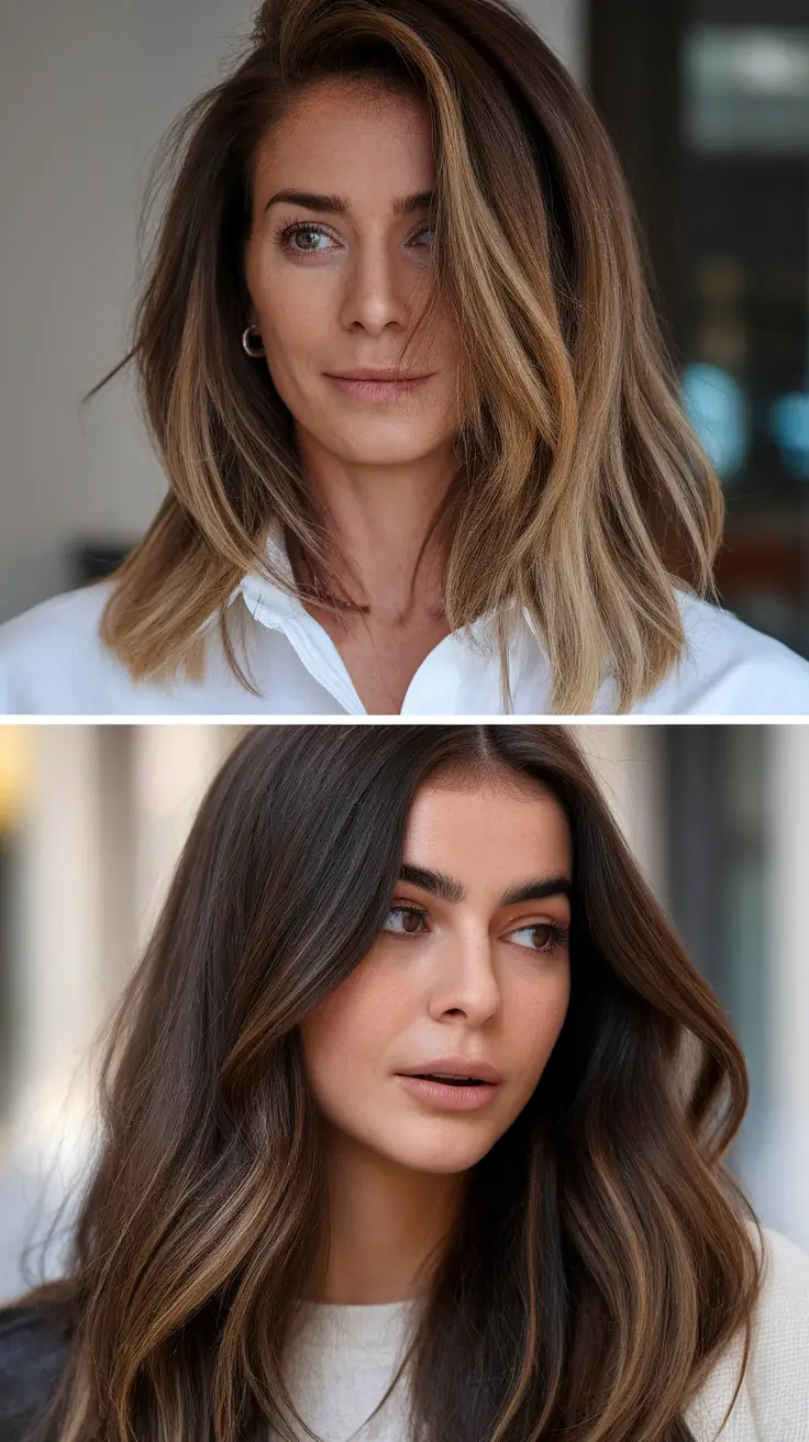 Winter Hair Colors for Brunettes Ideas 2025–2026: Warm Browns, Balayage, and Dark Chocolate Trends