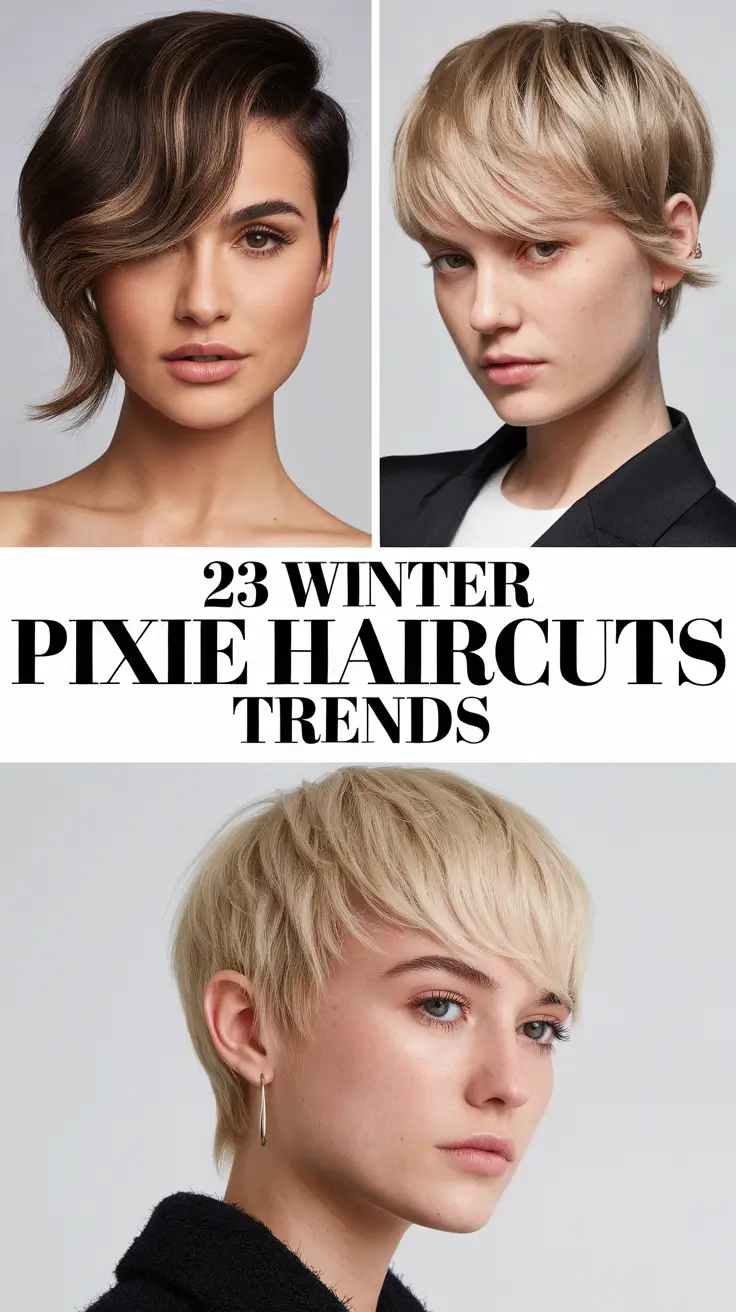 Winter Pixie Haircuts 2025–2026 Trends: Stunning Short Styles Inspired by Aespa & Modern Fashion