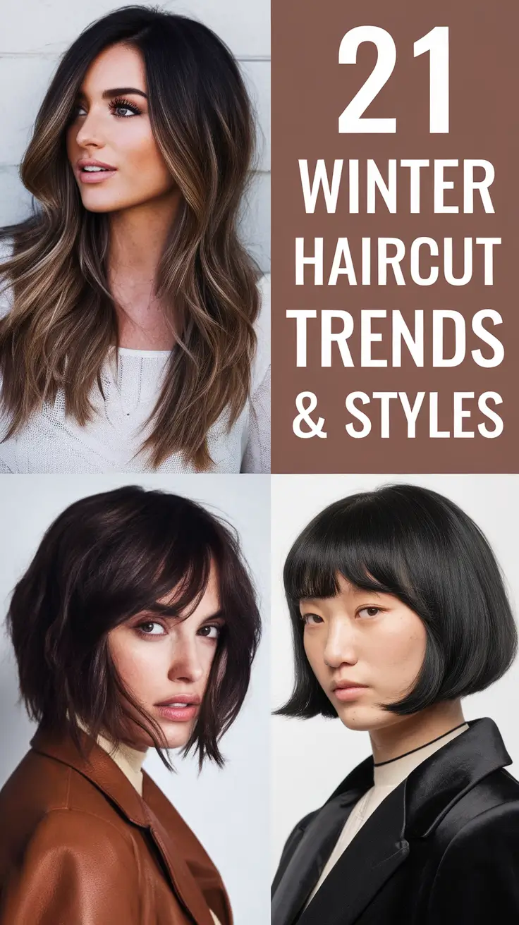 Winter Haircuts 2025–2026 Trends & Styles: Fresh Ideas for Every Look