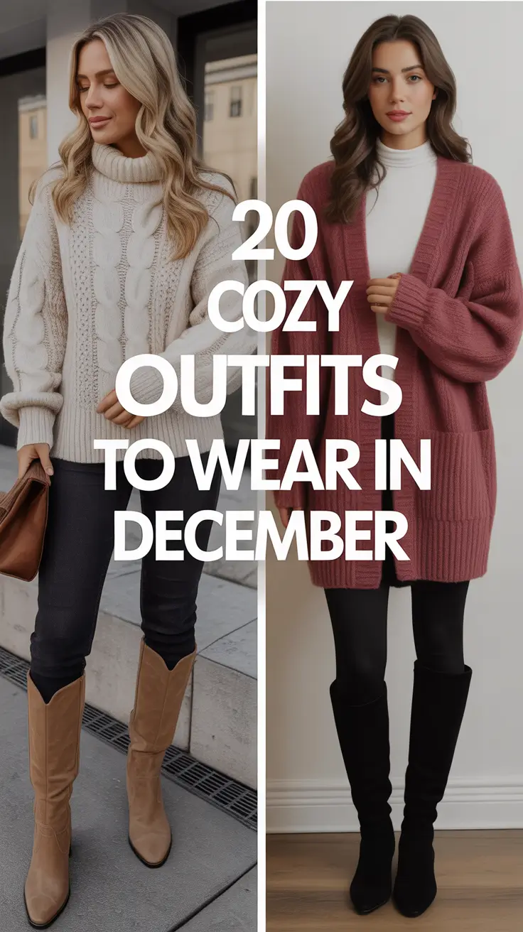 Cozy Outfits to Wear in December 2025: Stylish Winter Looks for Paris, NYC & Beyond