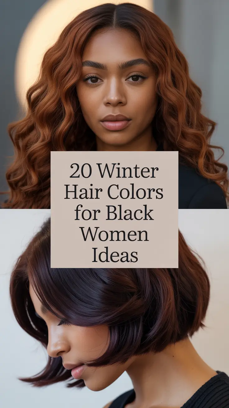 Winter Hair Colors for Black Women Ideas 2025 / 2026: Gorgeous Shades to Try This Season