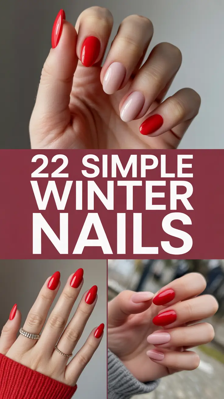Simple Winter Nails 2025–2026: 20+ Chic Designs & Ideas to Try This Season