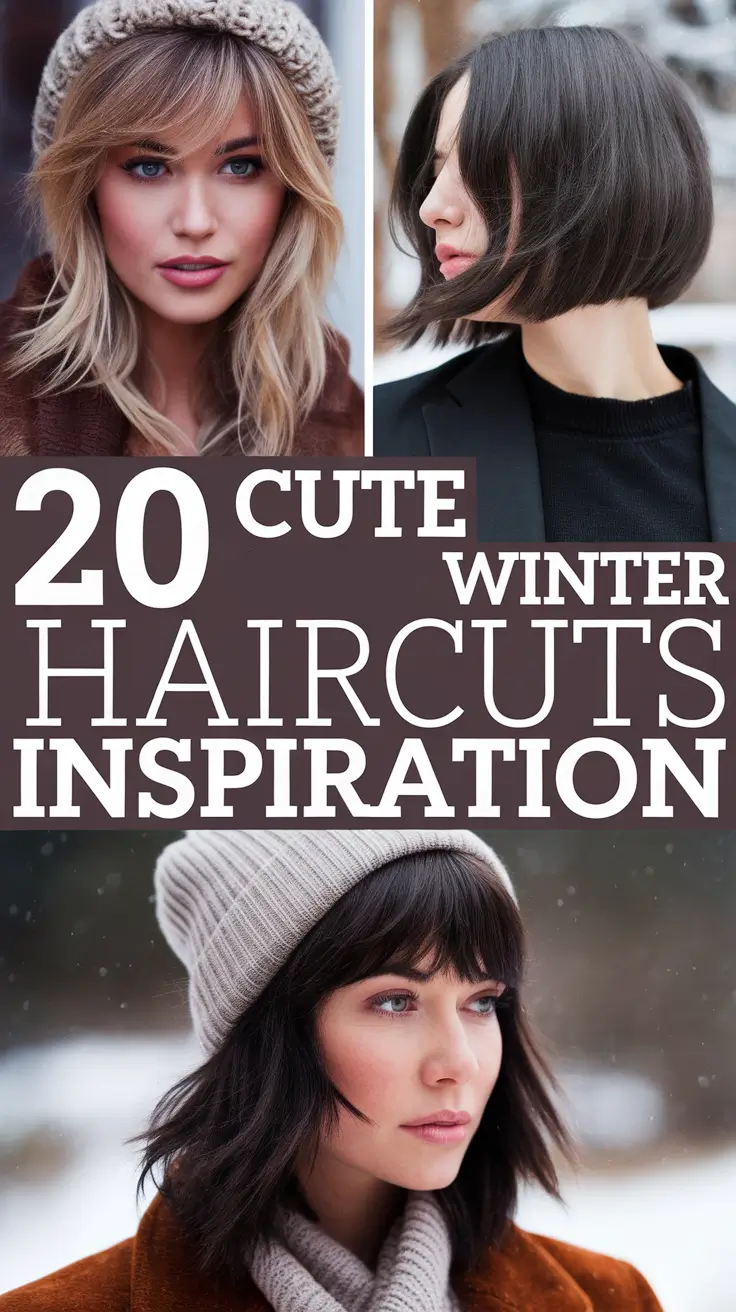 Cute Winter Haircuts 2025–2026 Inspiration: Trendy Ideas for Women From Short Bobs to Long Luxe Layers