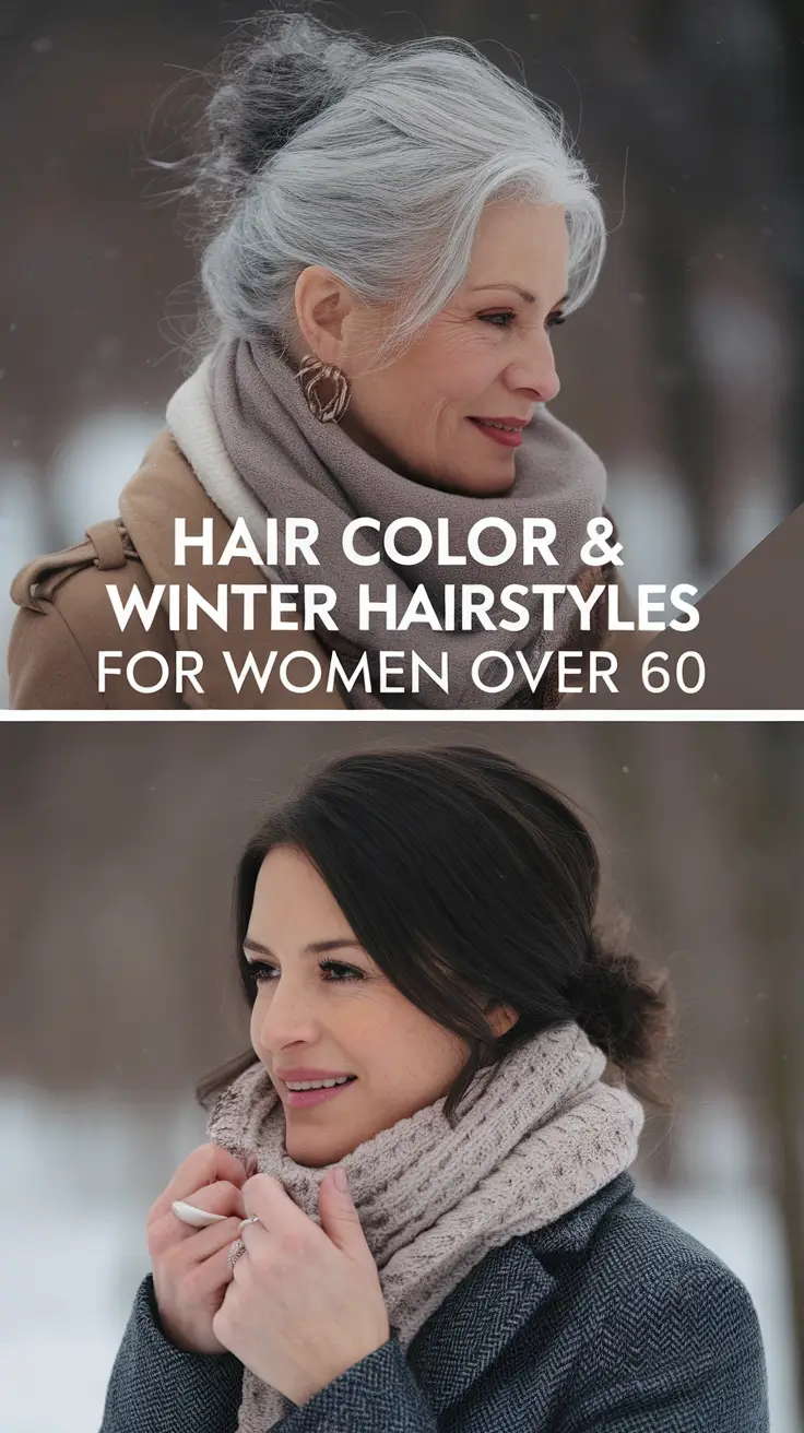 Hair Color & Winter Hairstyles for Women Over 60: 2025–2026 — Chic Short, Medium & Long Cuts to Try