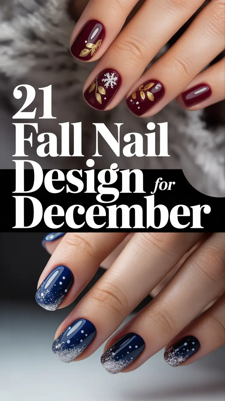 Fall Nail Design for December 2025: Trendy, Simple, and Gorgeous Winter Manicure Ideas