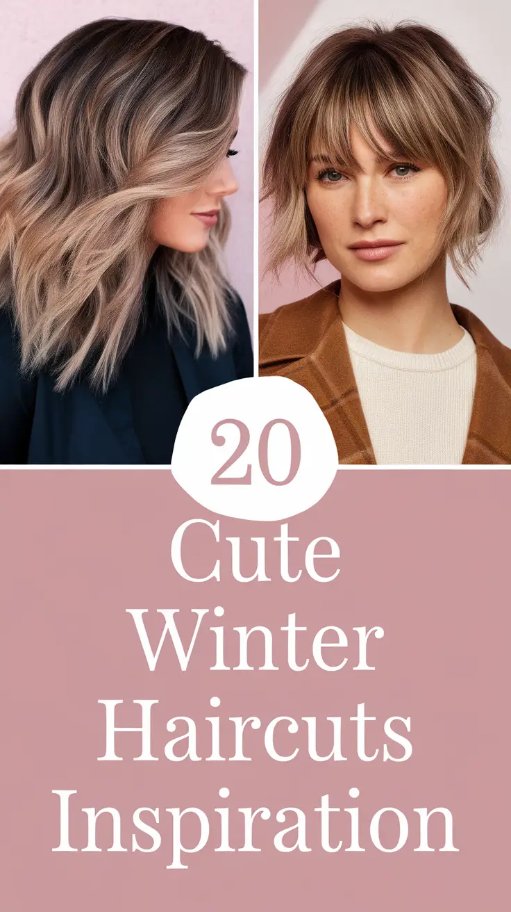 Cute Winter Haircuts 2025–2026 Inspiration: Trendy Ideas for Women From Short Bobs to Long Luxe Layers