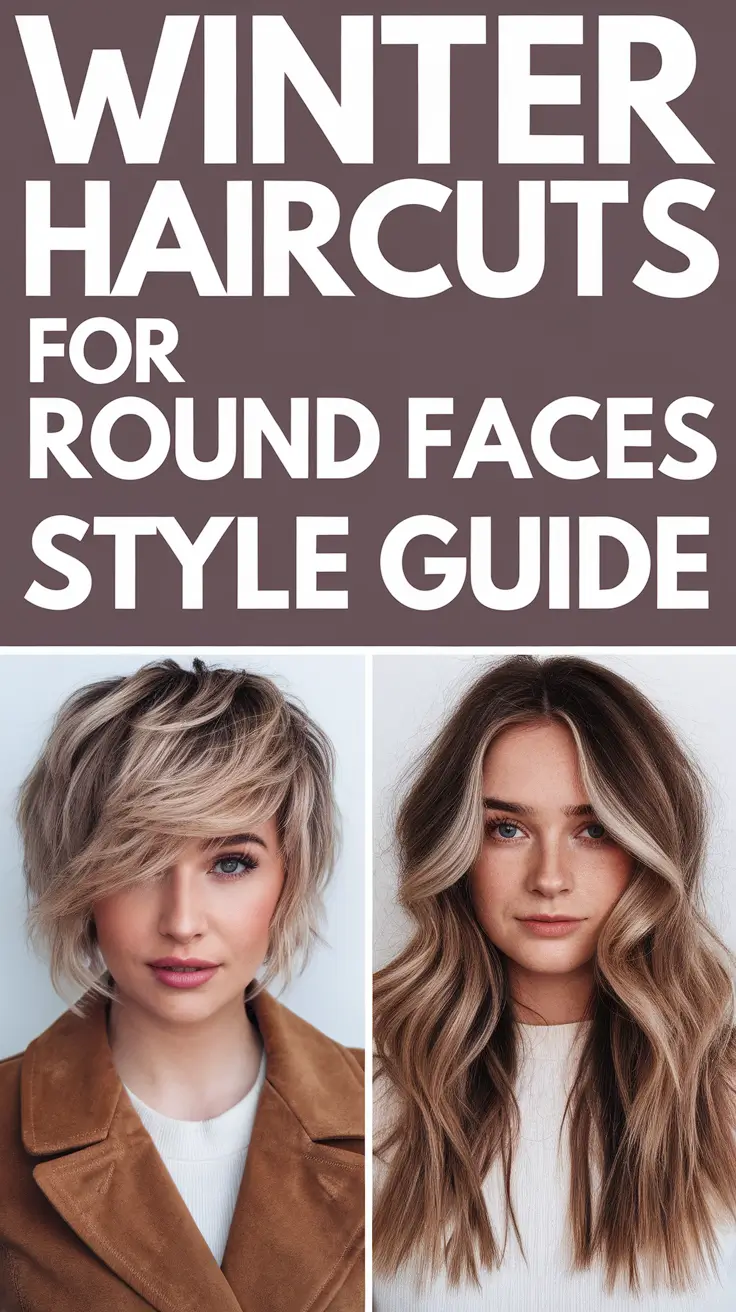 Winter Haircuts for Round Faces 2025–2026 Style Guide: Fresh Medium & Long Looks to Try This Season