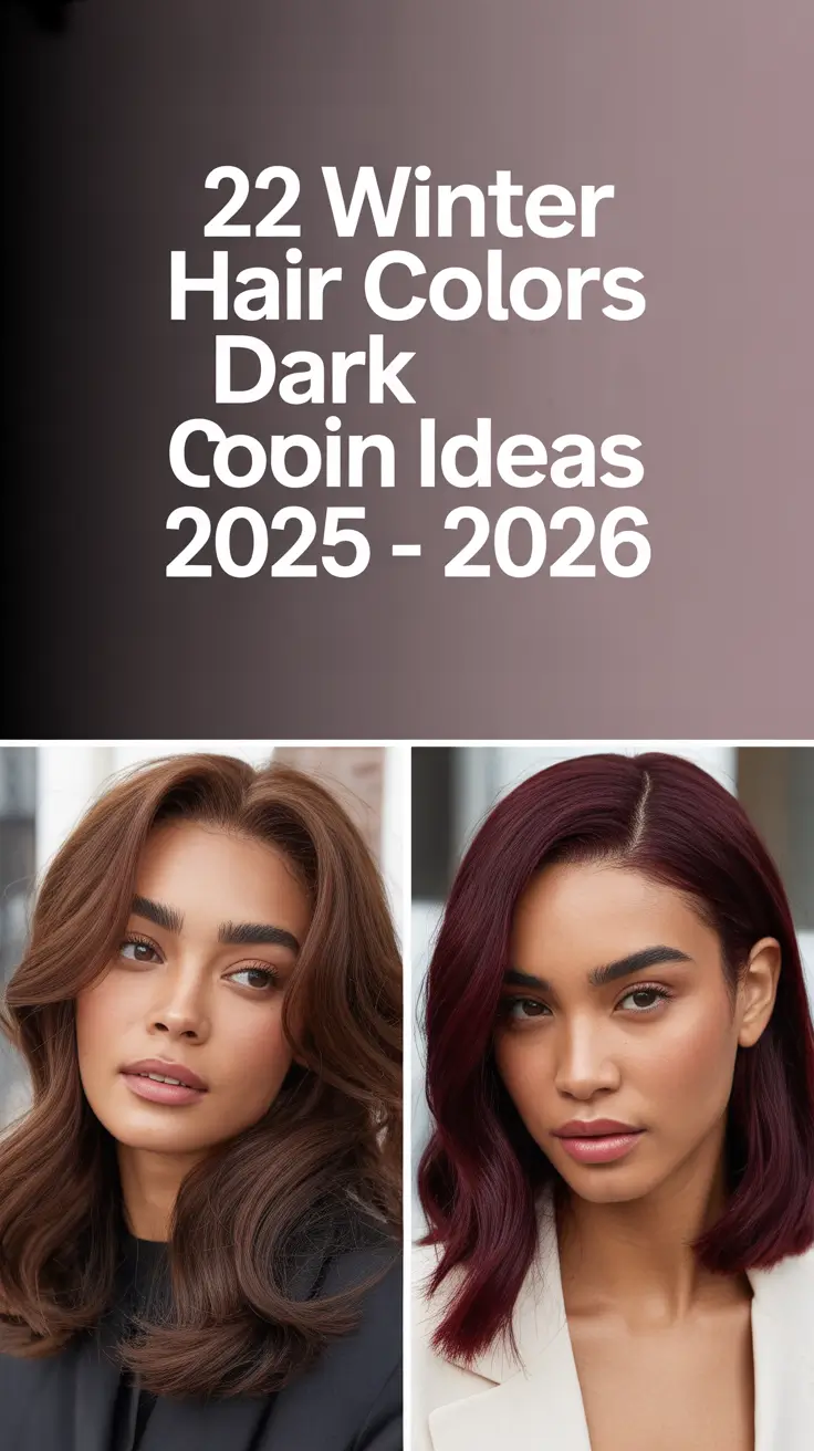 Winter Hair Colors Dark Skin Ideas 2025–2026: Stunning Shades for Black Women to Try This Season